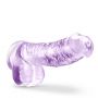 Dildo TPE Naturally Yours ametyst 15 cm - 9