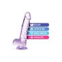 Dildo TPE Naturally Yours ametyst 15 cm - 10