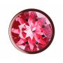 Korek analny Diamond Shine S różowe złoto Lola Games - 4