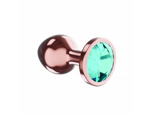 Korek analny Diamond Shine L Lola Games różowe złoto 8,3 cm
