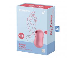 Stymulator łechtaczki falą powietrzną Satisfyer Cotton Candy fioletowy USB