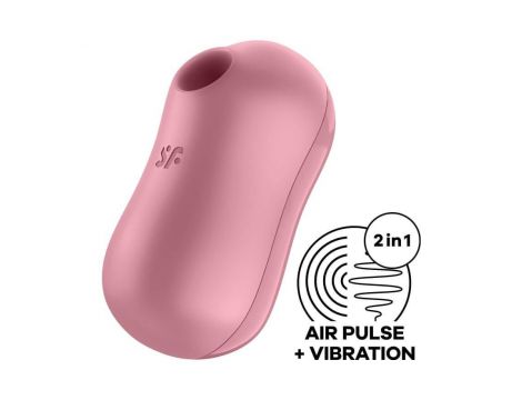 Stymulator łechtaczki falą powietrzną Satisfyer Cotton Candy fioletowy USB - 7