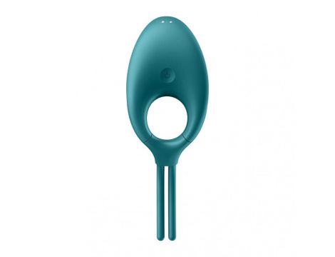 Pierścień wibrujący Satisfyer Swordsman zielony kamuflaż USB - 2