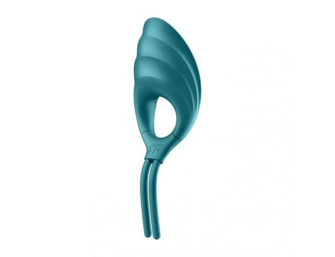 Pierścień wibrujący Satisfyer Swordsman zielony kamuflaż USB - 6
