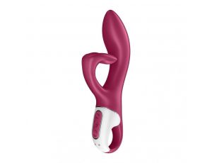Wibrator punktu G Satisfyer Embrace Me silikonowy czerwony 20,5 cm