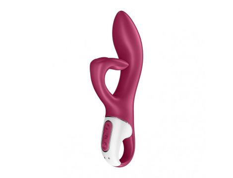 Wibrator punktu G Satisfyer Embrace Me silikonowy czerwony 20,5 cm