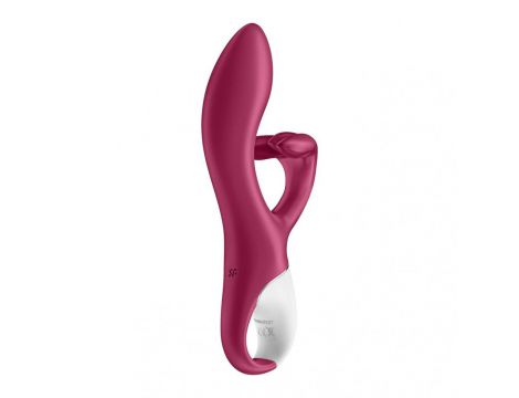 Wibrator punktu G Satisfyer Embrace Me silikonowy czerwony 20,5 cm - 4