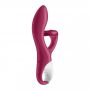 Wibrator punktu G Satisfyer Embrace Me silikonowy czerwony 20,5 cm - 5