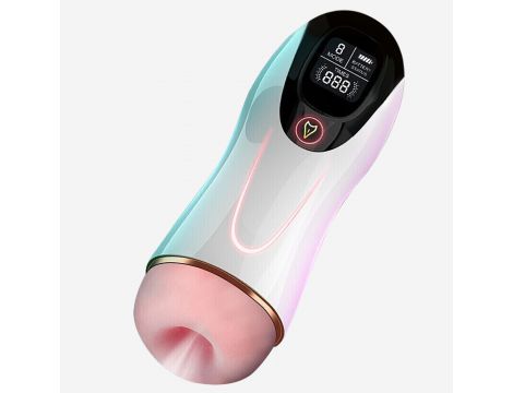 Masturbator wibrujący B Series Fox 8 trybów interaktywny USB - 2