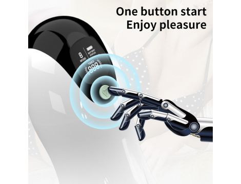 Masturbator wibrujący B Series Fox 8 trybów interaktywny USB - 19