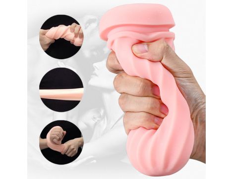 Masturbator wibrujący B Series Fox 8 trybów interaktywny USB - 14