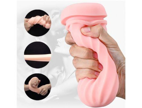 Masturbator wibrujący B Series Fox 8 trybów interaktywny USB - 10