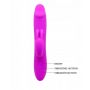 Wibrator króliczek Pretty Love Natural Motion posuwisty 20 cm USB - 11