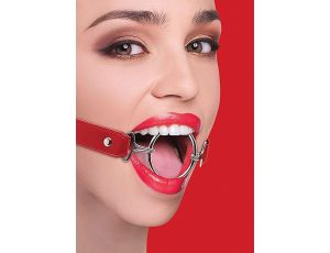 Knebel ring gag Ouch XL czerwony
