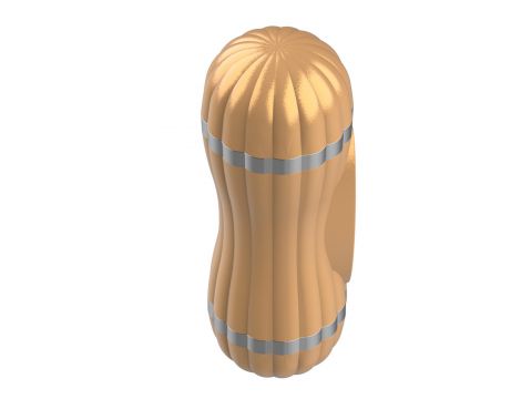 Masturbator Bevis realistyczny z wibracją 36 funkcji USB 22 cm - 3