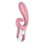 Wibrator punktu G Satisfyer Hug Me różowy silikonowy z aplikacją USB - 3