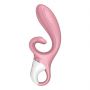 Wibrator punktu G Satisfyer Hug Me różowy silikonowy z aplikacją USB - 4