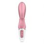 Wibrator punktu G Satisfyer Hug Me różowy silikonowy z aplikacją USB - 7