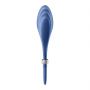 Pierścień erekcyjny regulowany wibrujący Satisfyer Duelist niebieski USB - 4