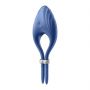 Pierścień erekcyjny regulowany wibrujący Satisfyer Duelist niebieski USB - 7