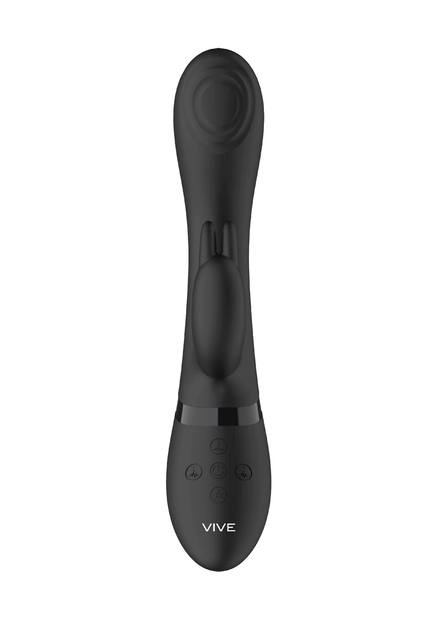 wibrator - pulse g-spot rabbit - black