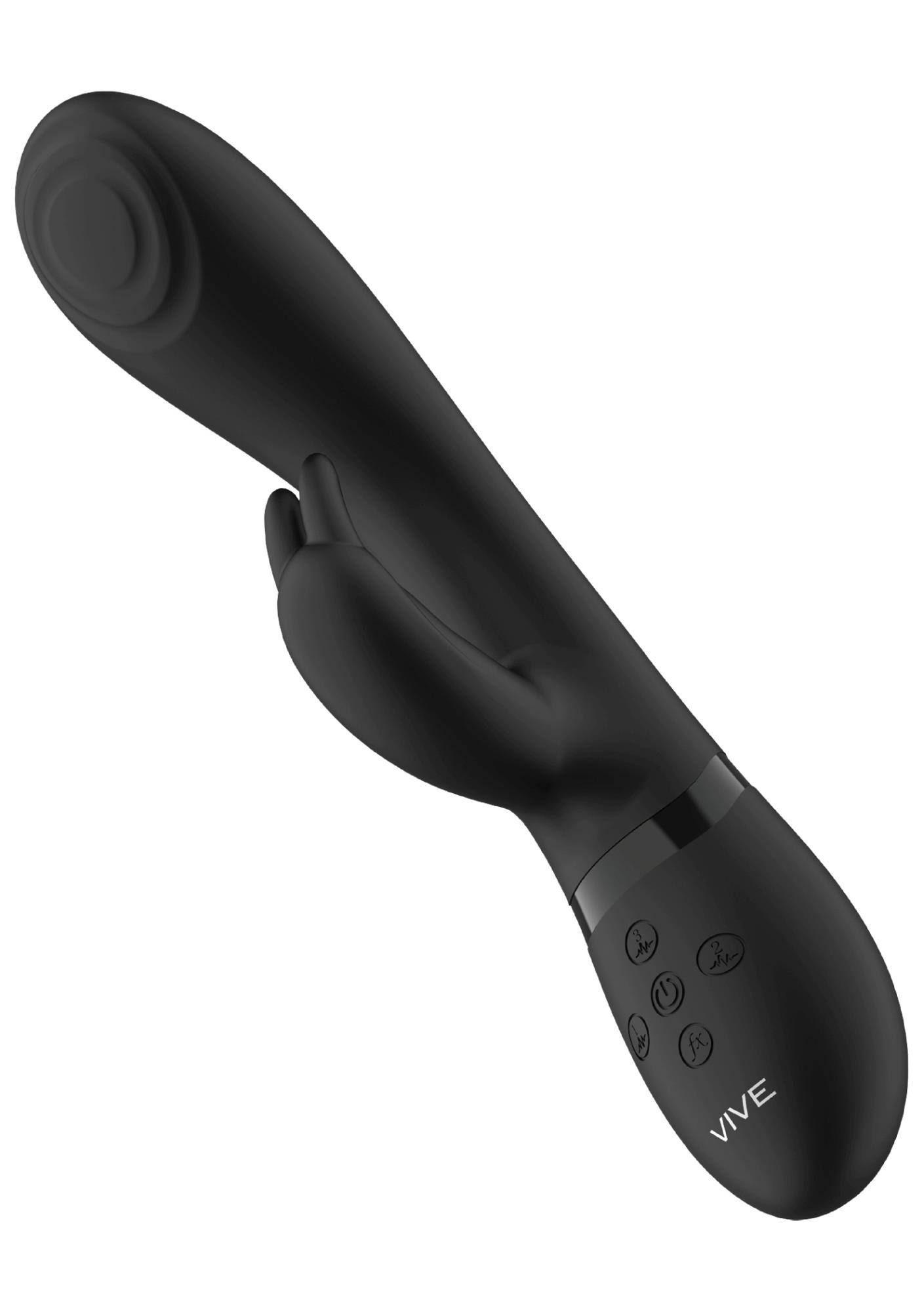 wibrator - pulse g-spot rabbit - black