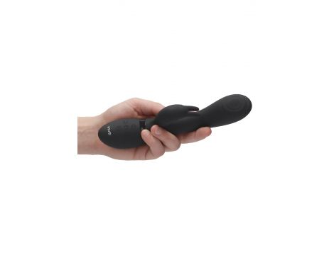 Wibrator króliczek Cato ShotsToys punkt G silikonowy USB czarny - 8