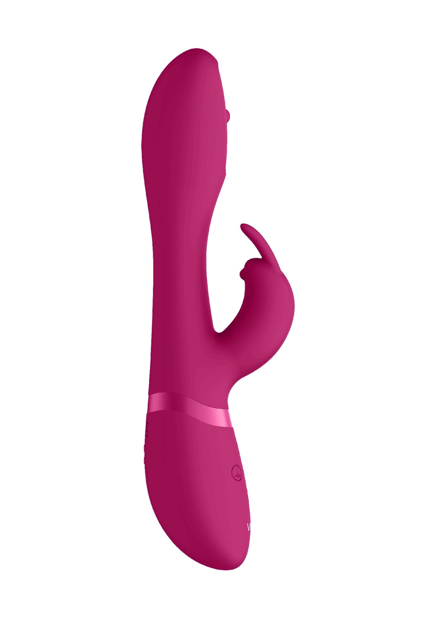 wibrator masażer - spinning g-spot rabbit - pink