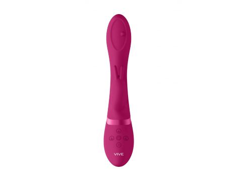 Wibrator króliczek Mira wirujący różowy USB - 10