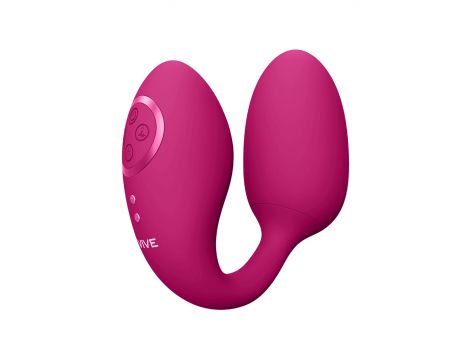 Wibrator Aika ShotsToys różowy z pilotem USB - 2