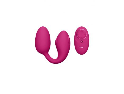 Wibrator Aika ShotsToys różowy z pilotem USB - 6
