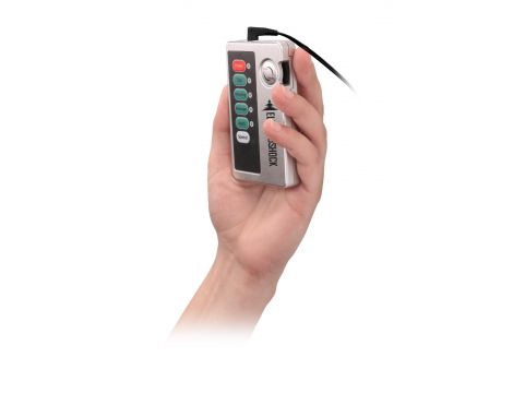 Sonda uretralna wibrująca z elektrostymulacją czarna ShotsToys - 12