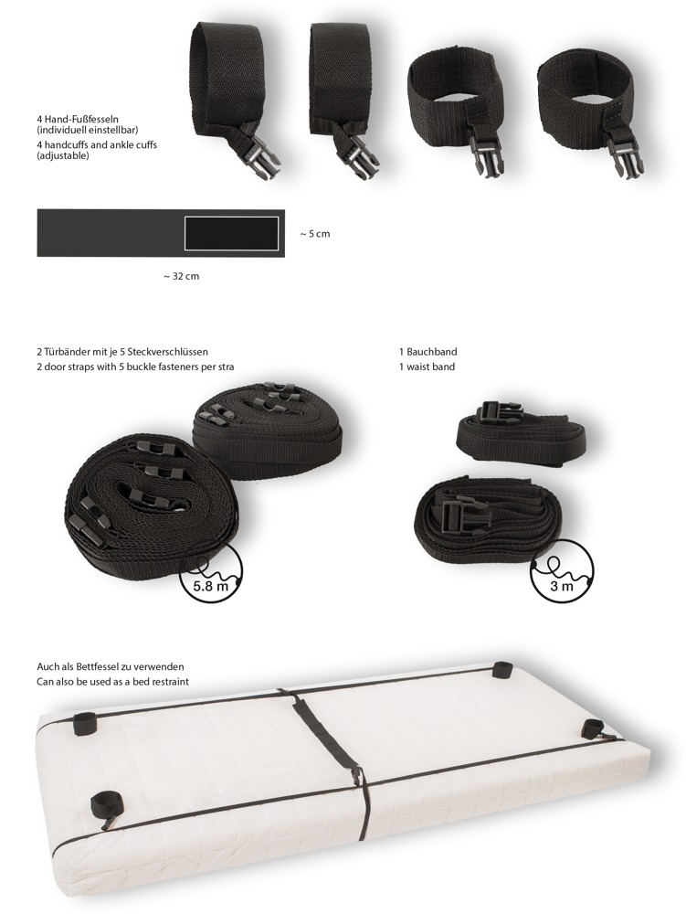 bad kitty door &bed restraints