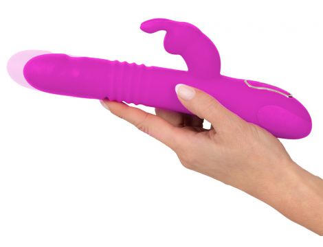 Wibrator króliczek Thrusting Pearl Sweet Smile USB - 11