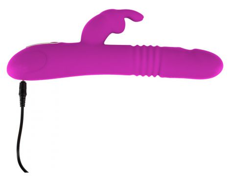 Wibrator króliczek Thrusting Pearl Sweet Smile USB - 15