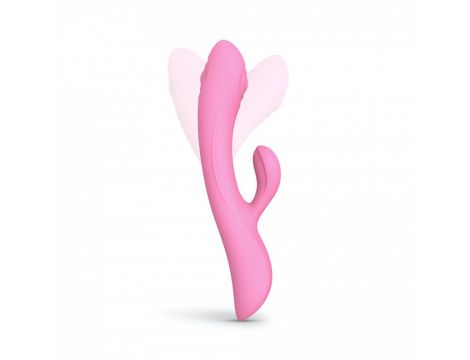 Wibrator króliczek Love to Love Bunny & Clyde różowy USB 12 cm - 3