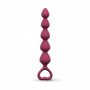 Łańcuszek analny silikonowy Bing Bang M Plum Star 15 cm - 2