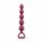 Łańcuszek analny silikonowy Bing Bang M Plum Star 15 cm