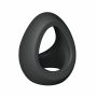 Podwójny pierścień erekcyjny Flux Ring Love to Love czarny onyx - 2