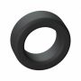 Pierścień erekcyjny silikonowy Cool Ring Love to Love czarny onyx - 2