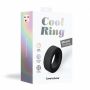 Pierścień erekcyjny silikonowy Cool Ring Love to Love czarny onyx - 6