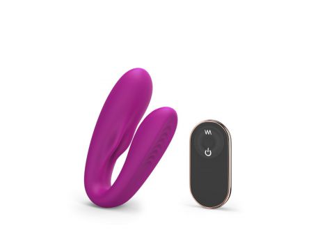 Silikonowy stymulator łechtaczki z pilotem Love to Love Match Up 9cm - 3