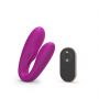 Silikonowy stymulator łechtaczki z pilotem Love to Love Match Up 9cm - 4