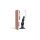 Dildo silikonowe z koralikami Strap-on-me czarne S