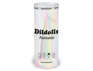 Dildo silikonowe realistyczne fosforyzujące DilDolls Fantasia