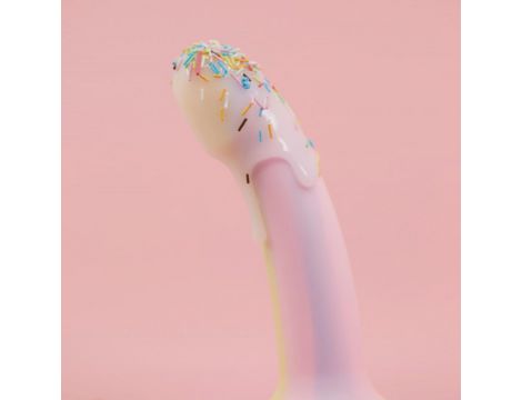 Dildo silikonowe realistyczne fosforyzujące DilDolls Fantasia - 4