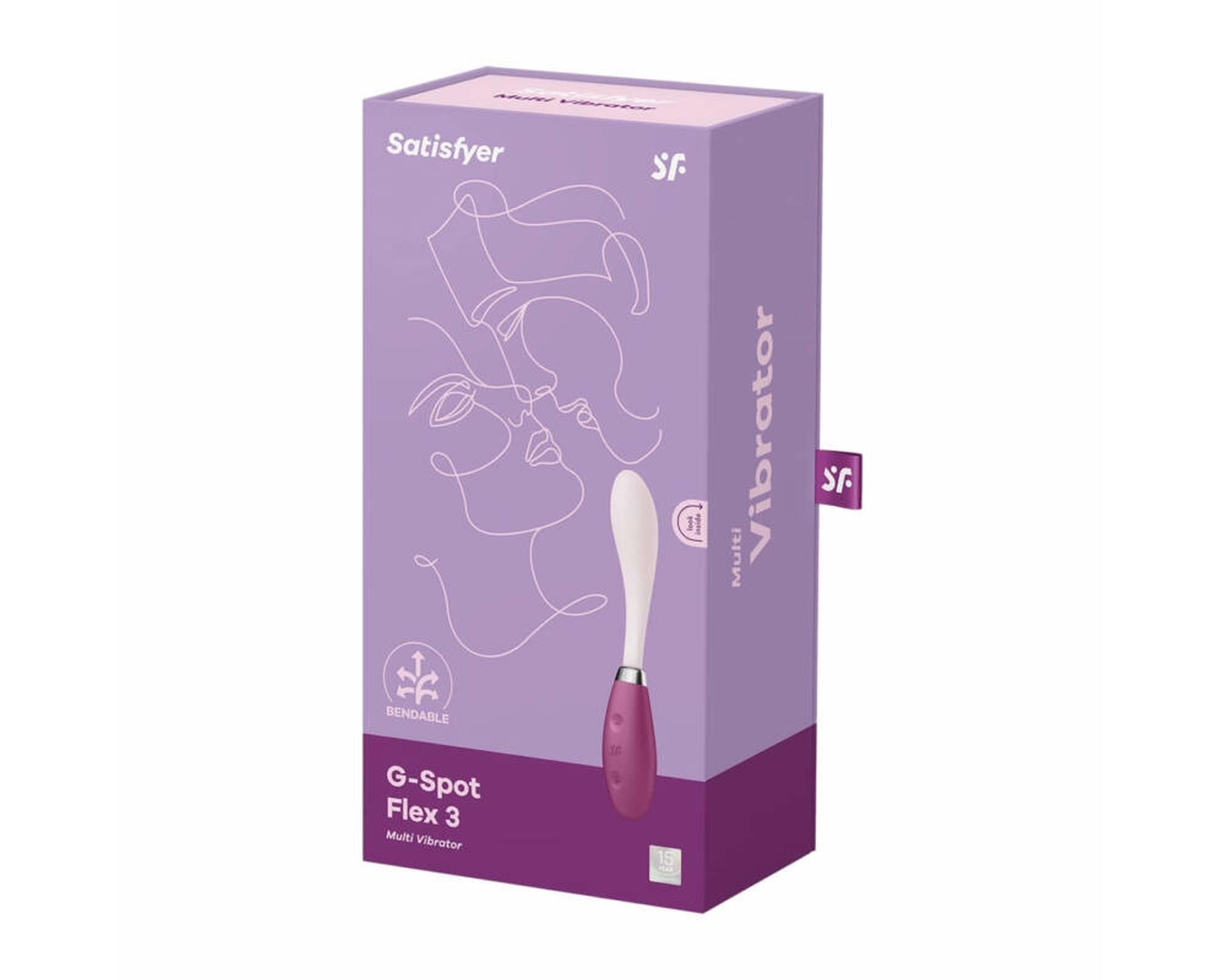 wibrator-g-spot flex 3 (red)