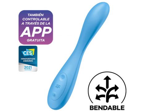 Wibrator punktu G Satisfyer Flex 4 Connect App silikonowy USB - 4