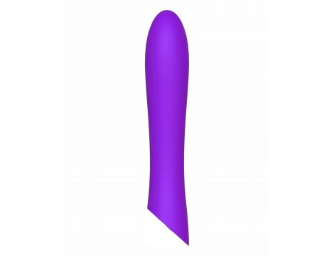 Wibrator punktu G Mistress silikonowy fioletowy USB - 2