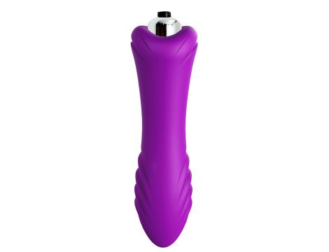 Wibrator bullet B Series Joy fioletowy 9 trybów silikonowy wodoodporny